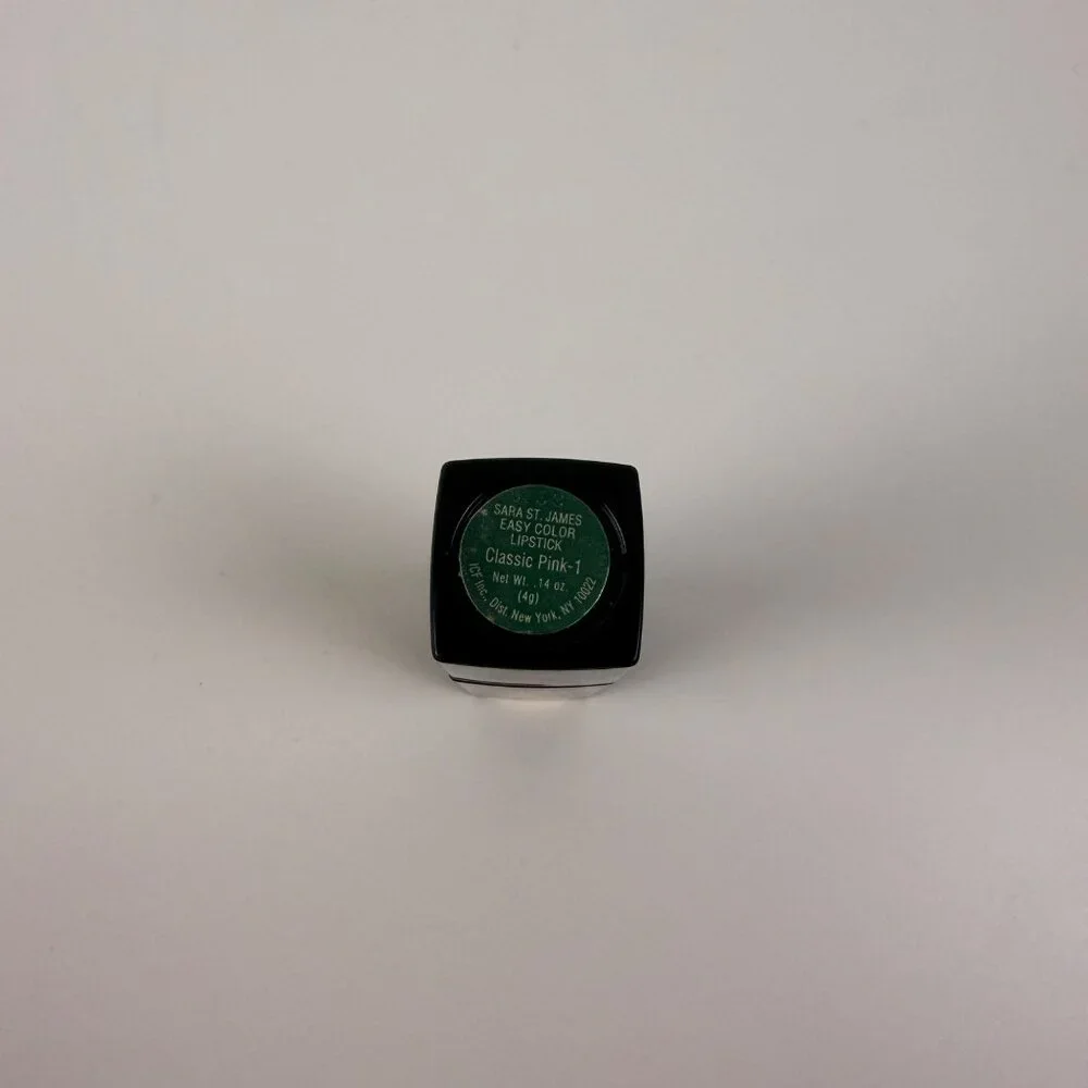 Vintage Sara St. James Easy Color Lipstick Classic Pink-1 – 0.14 oz / 4g –‎ Rare